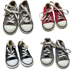👟‎ Converse Toddler Chuck Taylor All Star Shoes Bundle 👟 Size 7